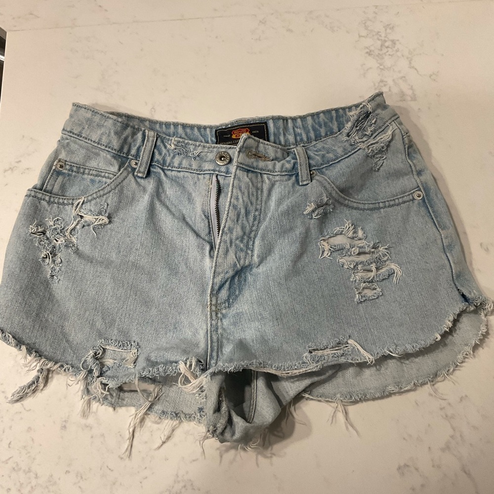 Vintage denim shorts